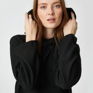Hooded Sweatshirt With Kangaroo Pocket